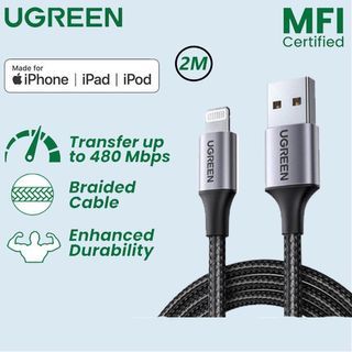 Charger iPhone UGREEN MFI 2meter