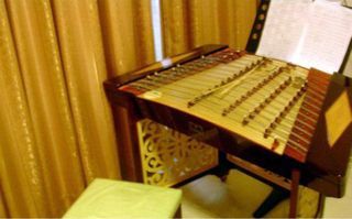 Chinese traditional instrument Yang Qin