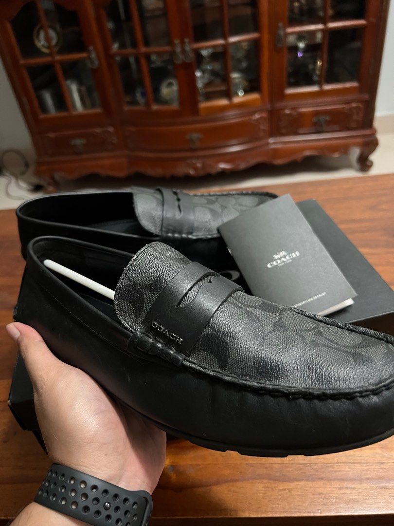 Coach loafers cheap mens price