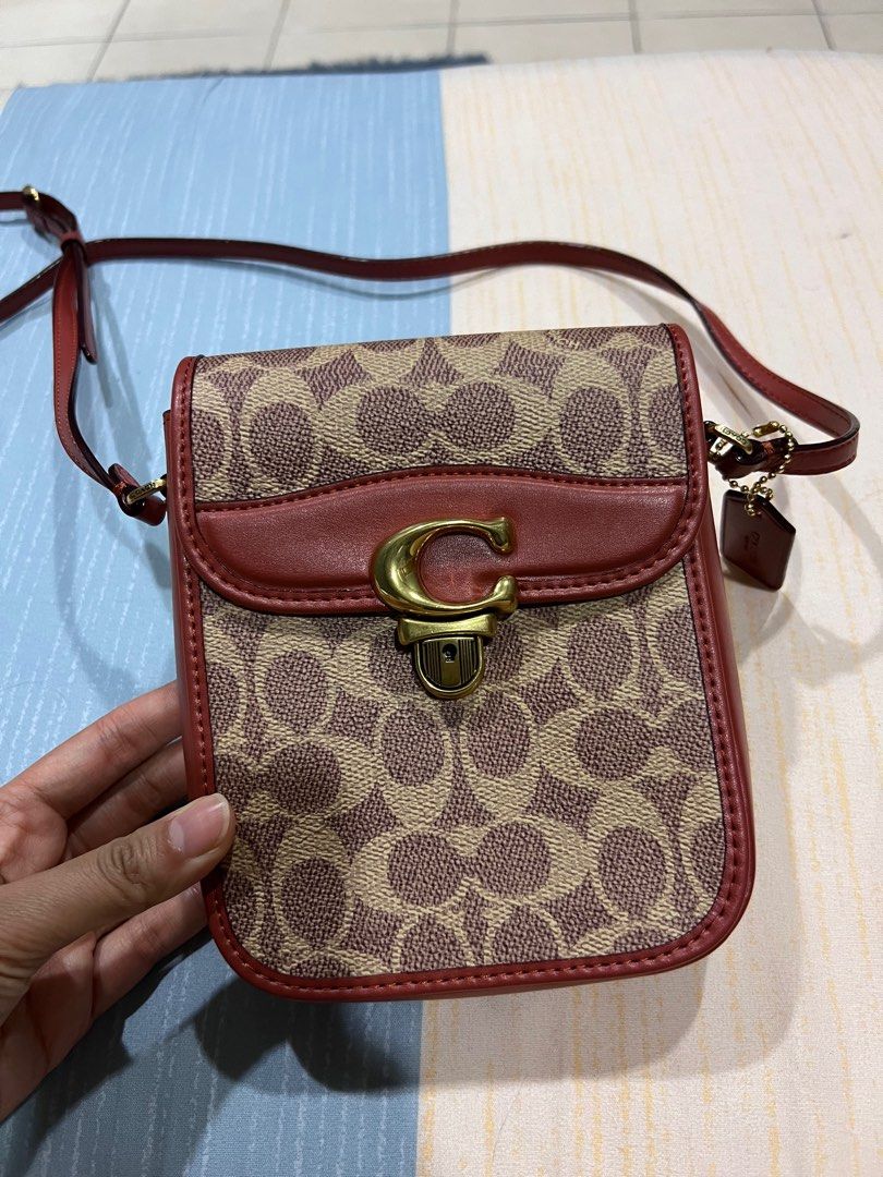 Coach tall studio crossbody, Women's Fashion, Bags & Wallets, Cross
