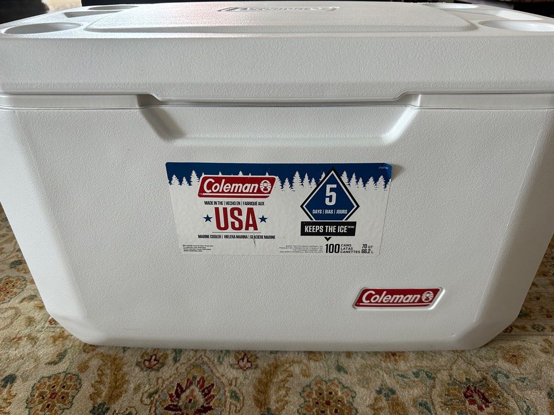 Coleman Marine Extreme Cooler box 70Q, Furniture & Home Living, Home