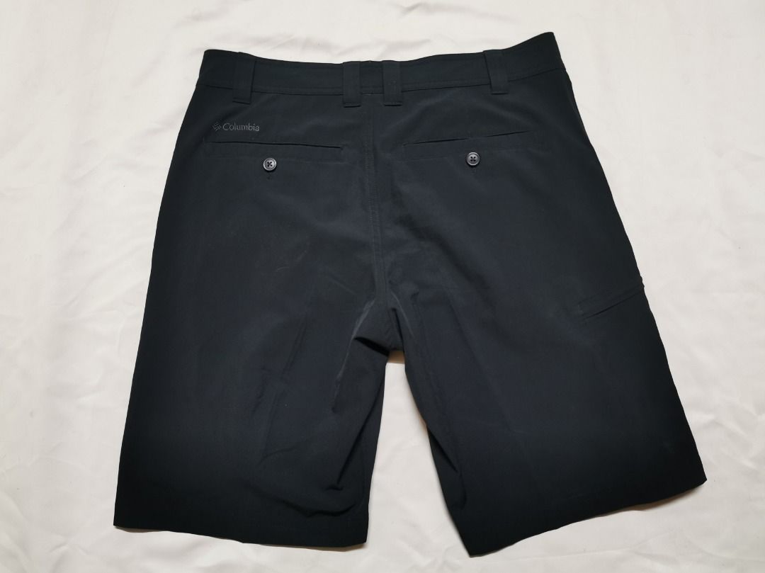 Columbia Black Golf Short Pants W34 SK6630 Men s Fashion