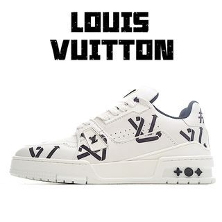 LOUIS VUITTON BY VIRGIL ABLOH 1A9VO8 BLUE SNEAKERS SIZE: 8 FITS UK9