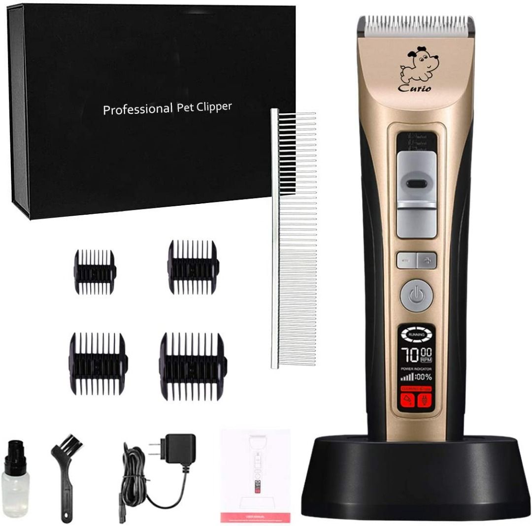 cyrico 5 Speed Dog Clippers Professional Heavy Duty Dog Grooming