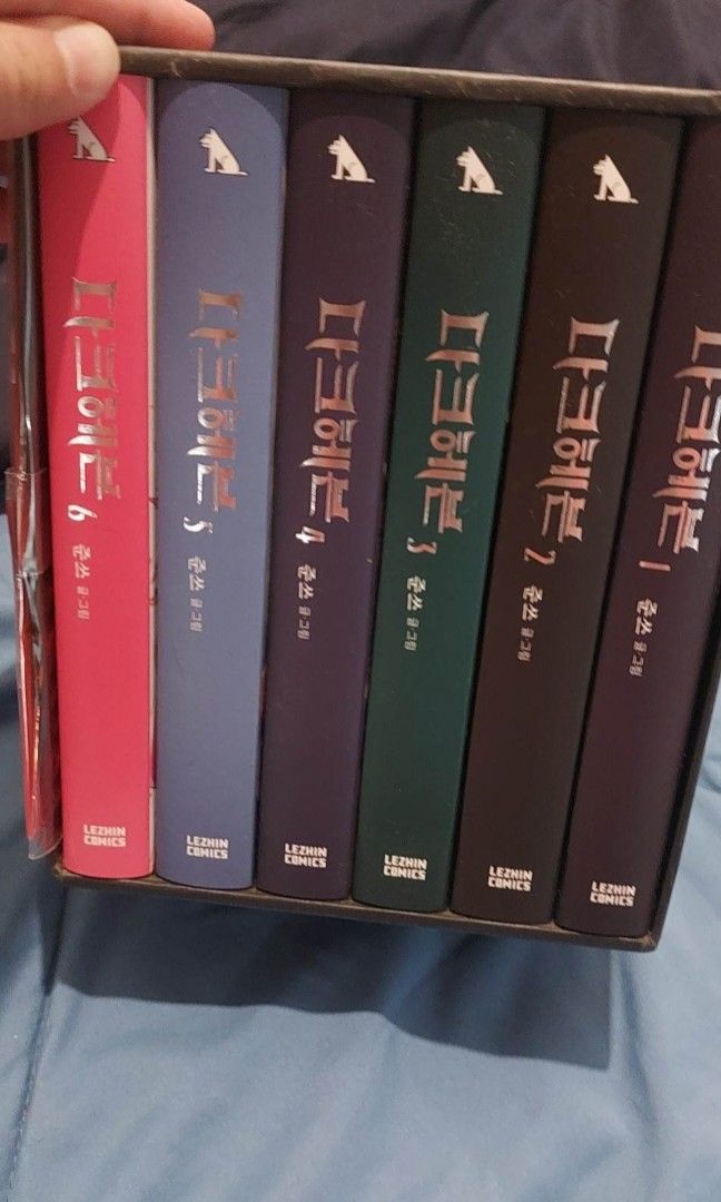 Dark Heaven Manhwa BL/ Yaoi Korean language Lezhin boxed set, Hobbies