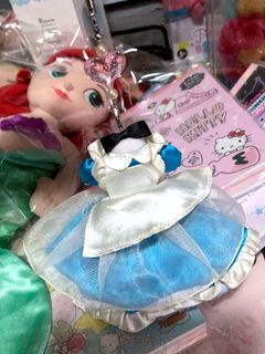 Disney Alice In Wonderland Dress Charm