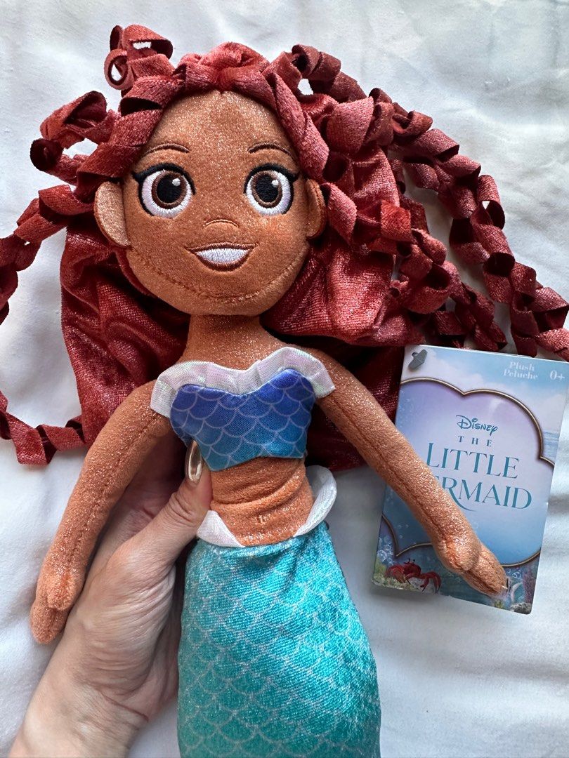 Disney The Little Mermaid Ariel Plush doll Hobbies Toys Toys Games on Carousell