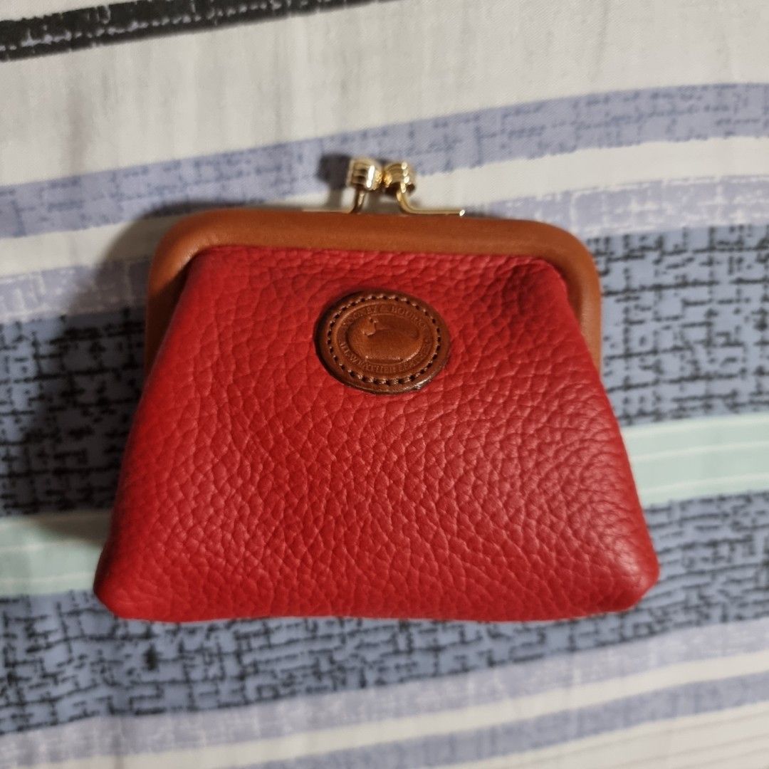 Dooney Bourke coin purse red