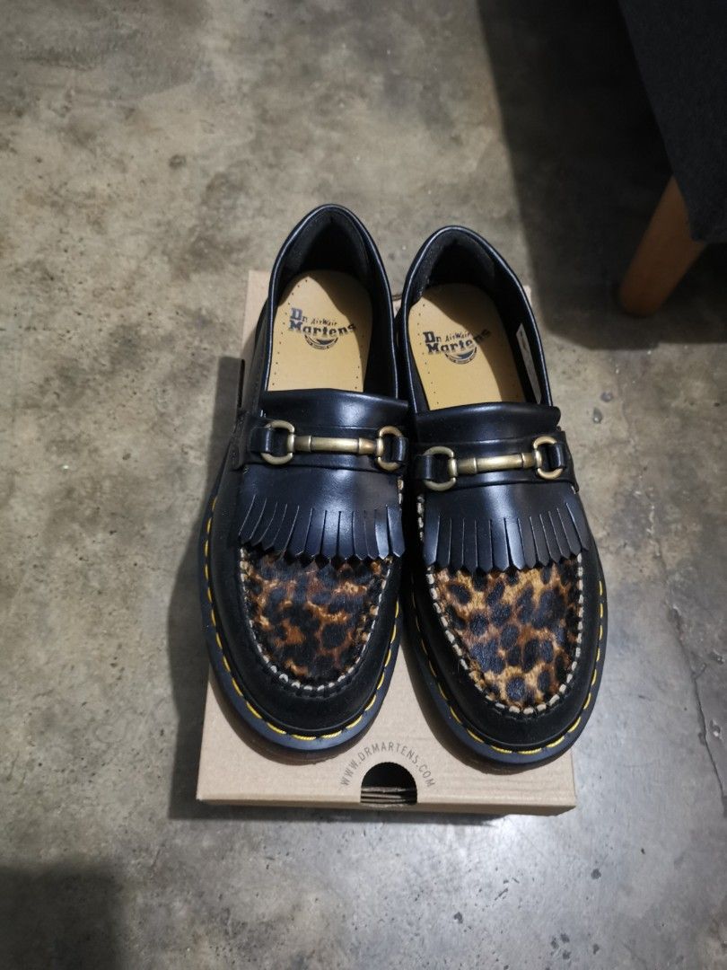 Dr martens adrian online leopard