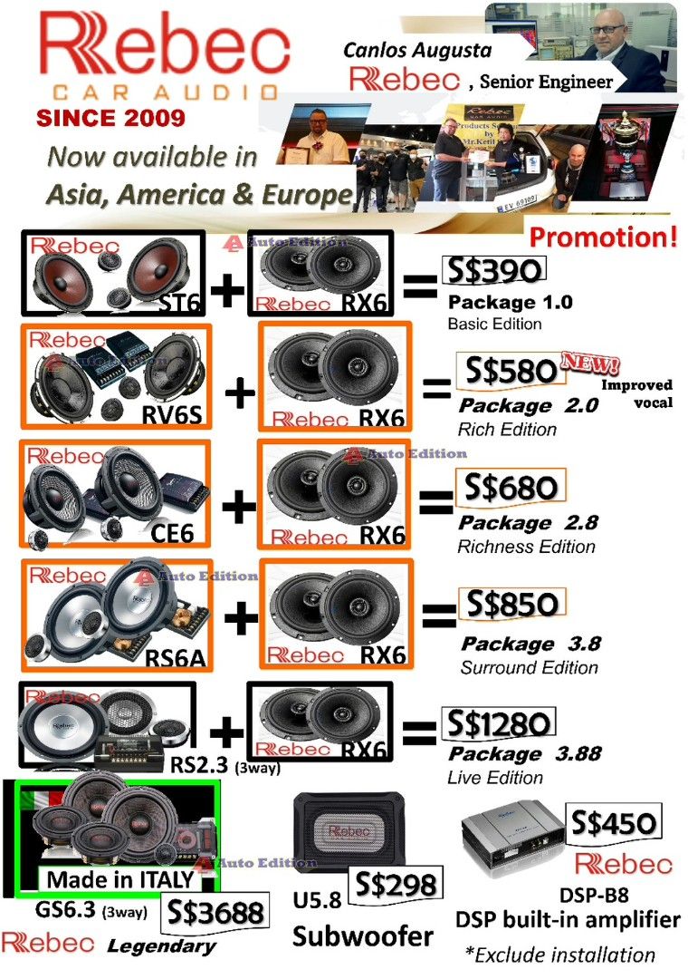 Dynaudio Car Audio package on Honda Freed •full car sound system