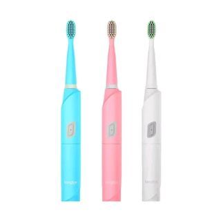 Electric Toothbrush Ultrasonic Cleaner Soft Oral Care Adult Portable Battery Operate
