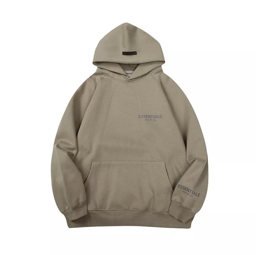 Essentials khaki hoodie outlet