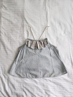 Floral Backless Top