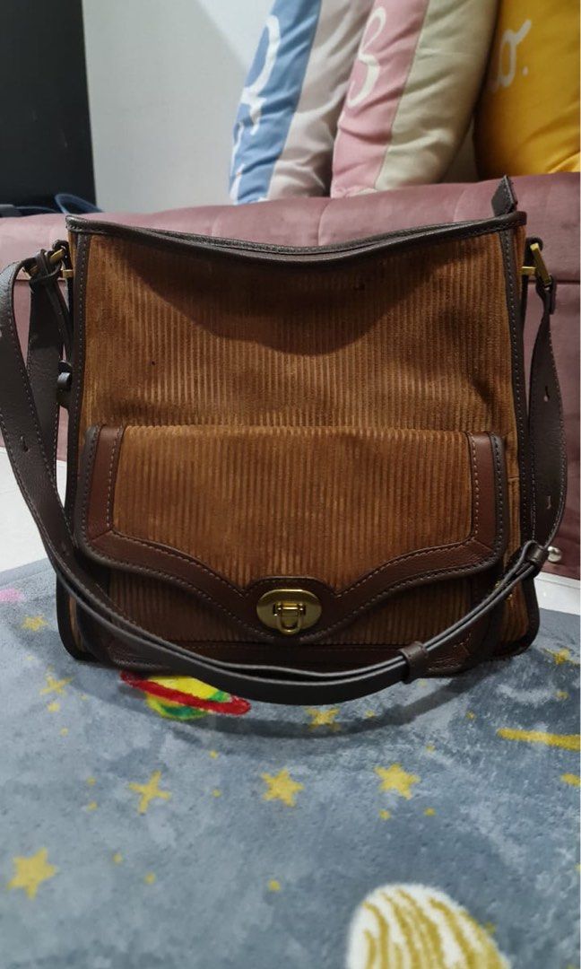Fossil Heritage Hobo Multi Brown, Women's Fashion, Bags & Wallets ...