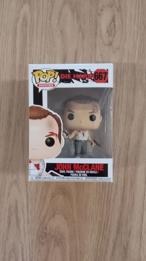 Funko POP Movies 667 Die Hard John McClane Vinyl Figure Hobbies