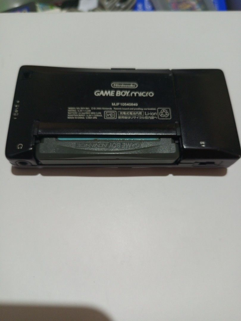 Gameboy Micro Black, Video Gaming, Video Game Consoles, Nintendo on ...