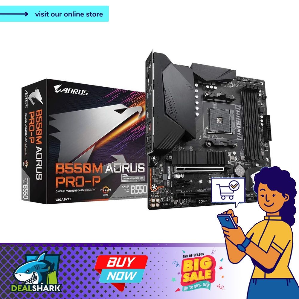 Gigabyte B550 Aorus elite V2, Computers & Tech, Parts & Accessories,  Computer Parts on Carousell