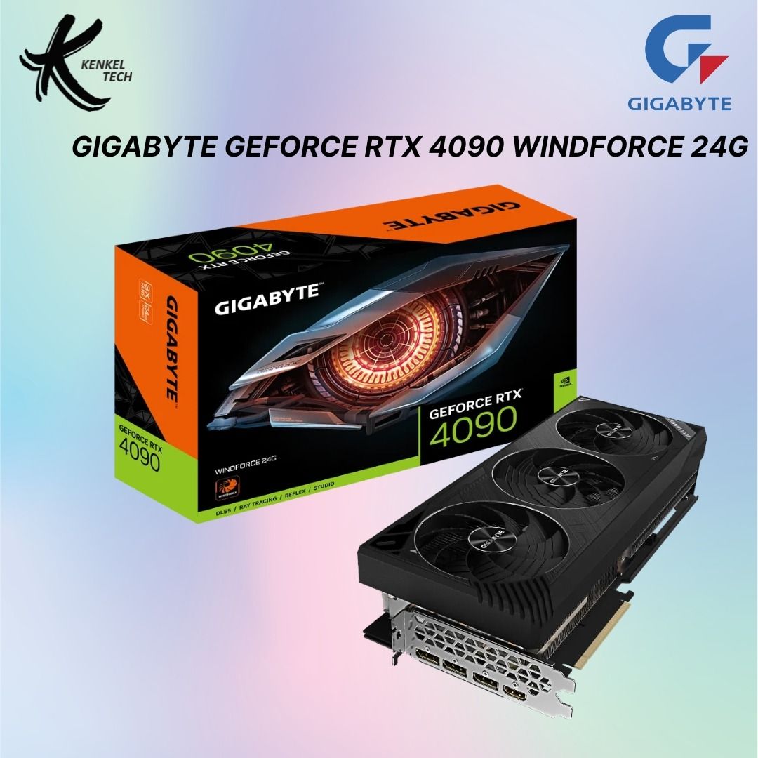 新品未開封】GeForce RTX4090 WINDFORCE 立ち上がれる V2 24G