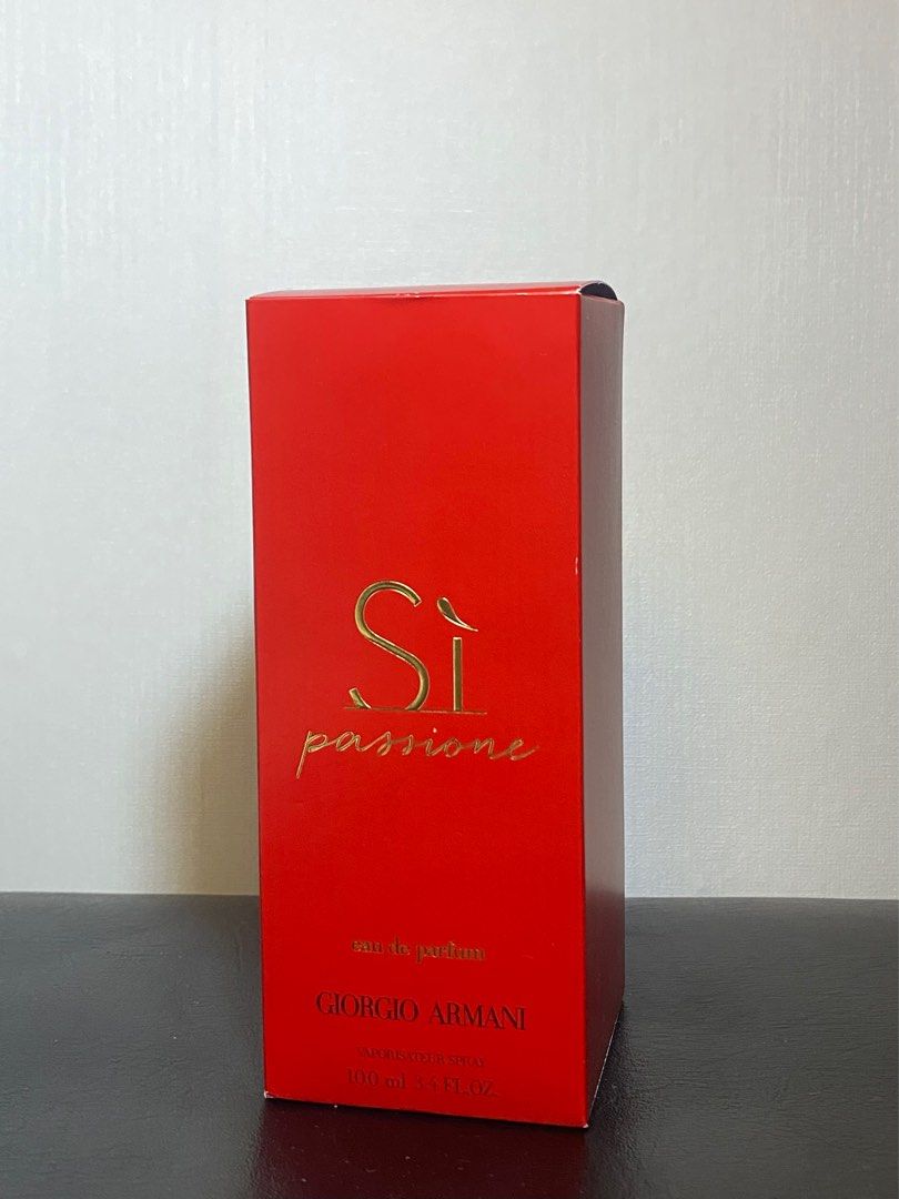 100ml Armani Si Passione Eau De Parfum Spray, Beauty & Personal