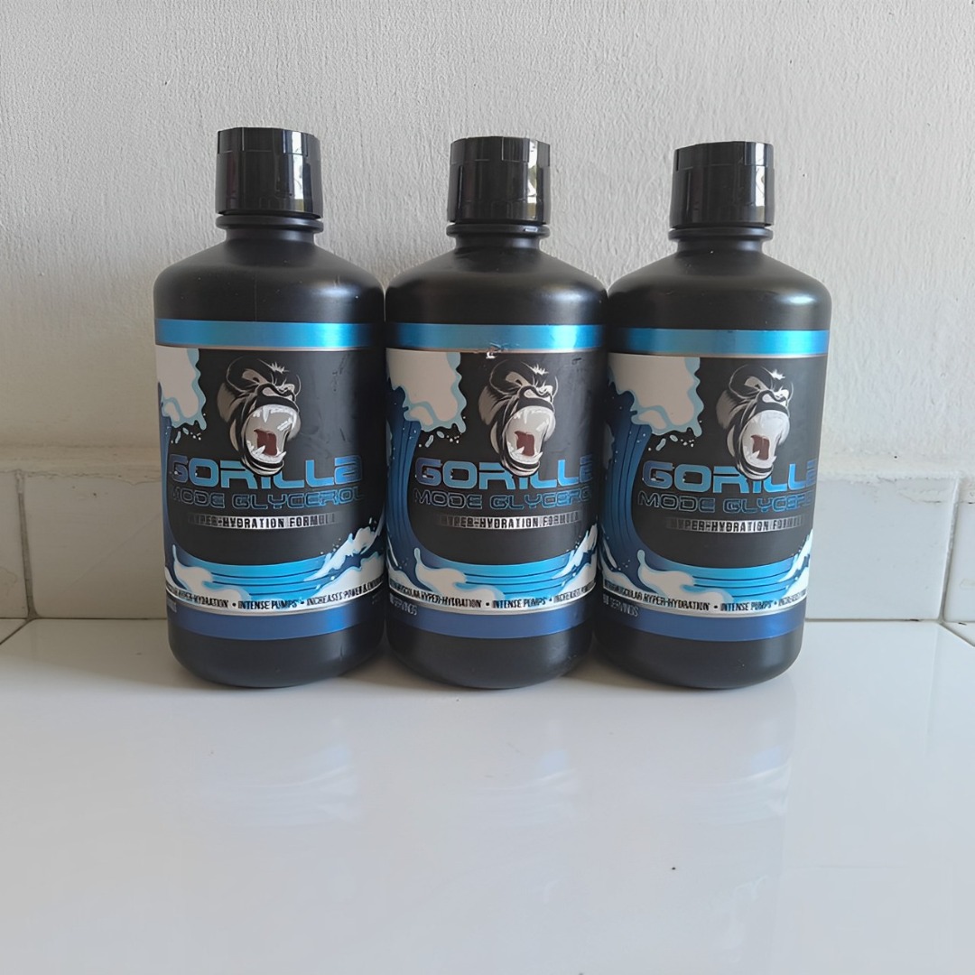 Gorilla Mode Liquid Glycerol Gorilla Mind Pre Workout Gorilla Mode Pre