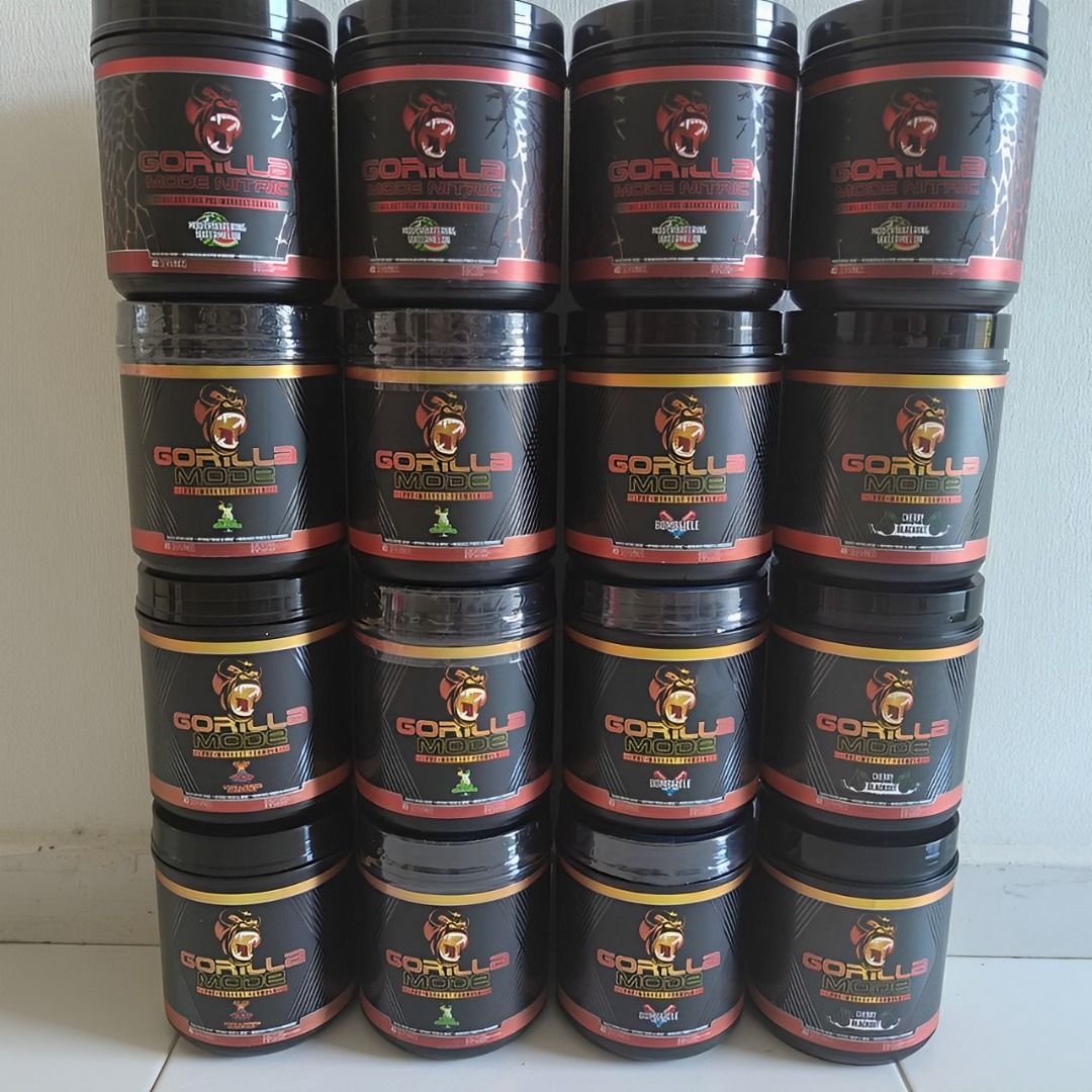 Gorilla Mode Pre Workout Multiple Flavors Ava ( BIG CLEARANCE SALES NOW