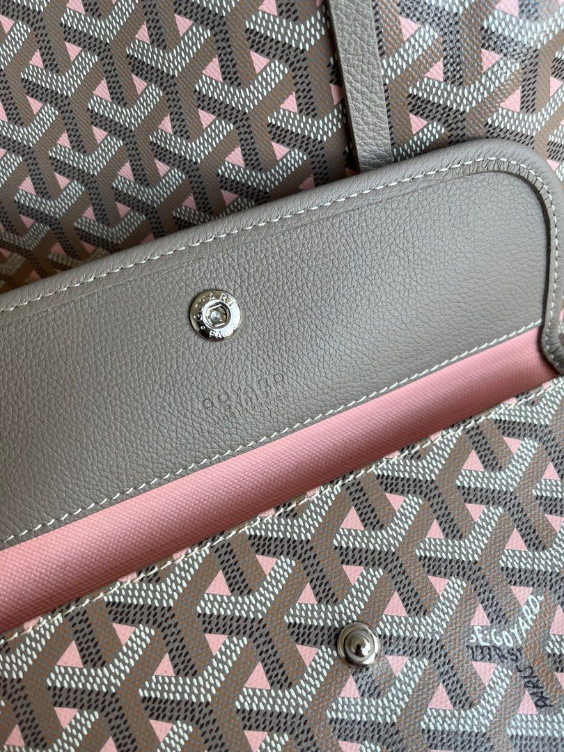 💯 Authentic Goyard Pink St Louis Claire Voie PM Handbag Tote, Women's  Fashion, Bags & Wallets, Purses & Pouches on Carousell
