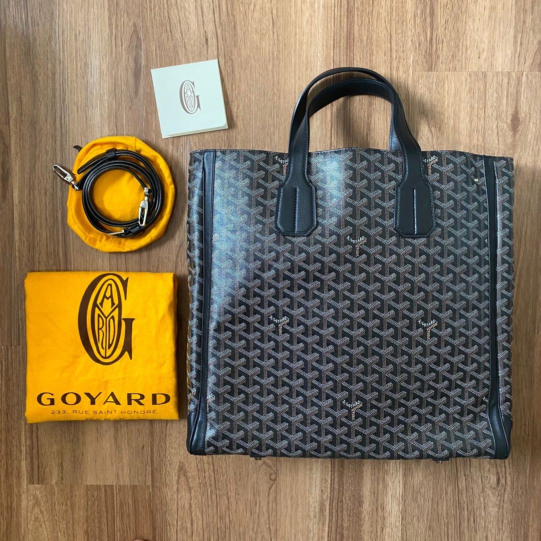 Goyard St louis navy blue, Luxury, Bags & Wallets on Carousell