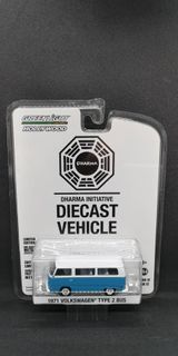 Greenlight Collectibles Hollywood Lost Dharma Initiative 1971 Volkswagen Type 2 Bus