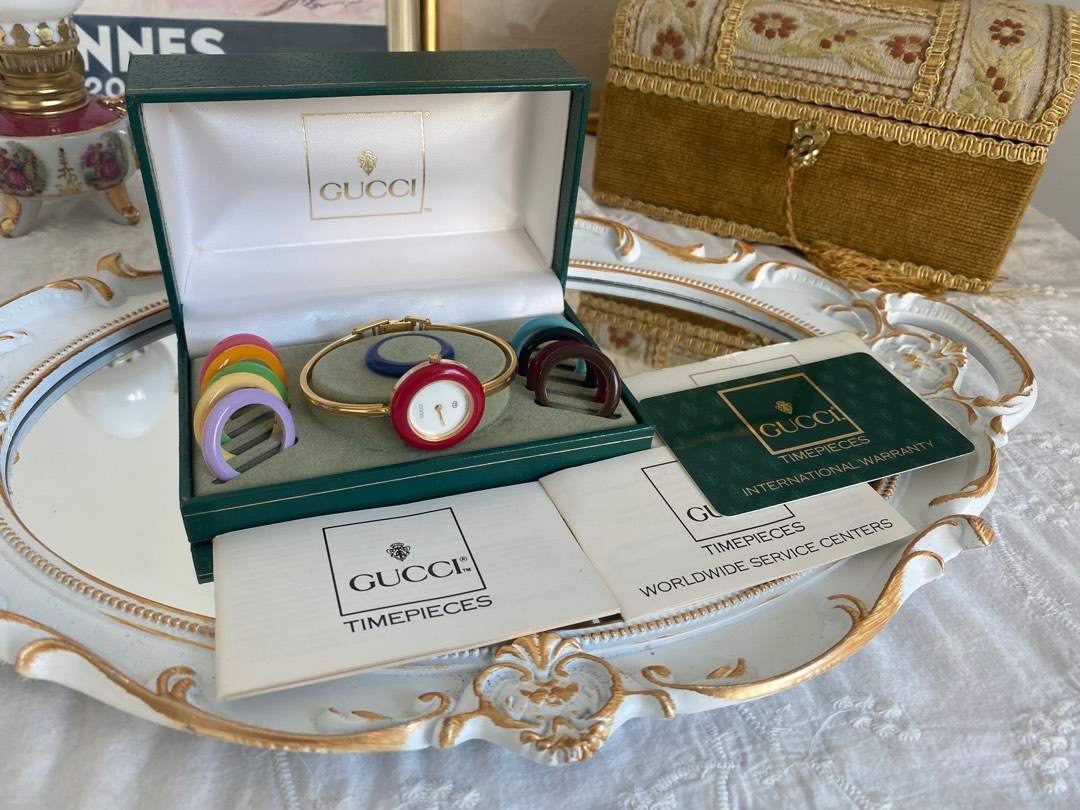 Gucci Change Bezel Authentic With Warranty Serviced in 2023, Luxury, Watches on Carousell