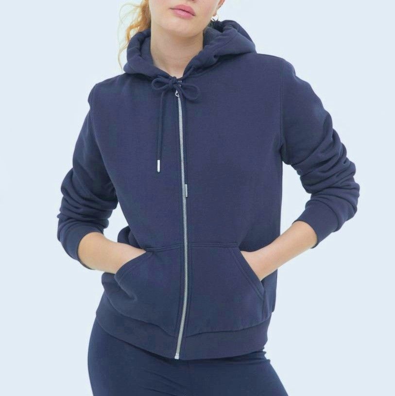 Divided zip up hoodie outlet