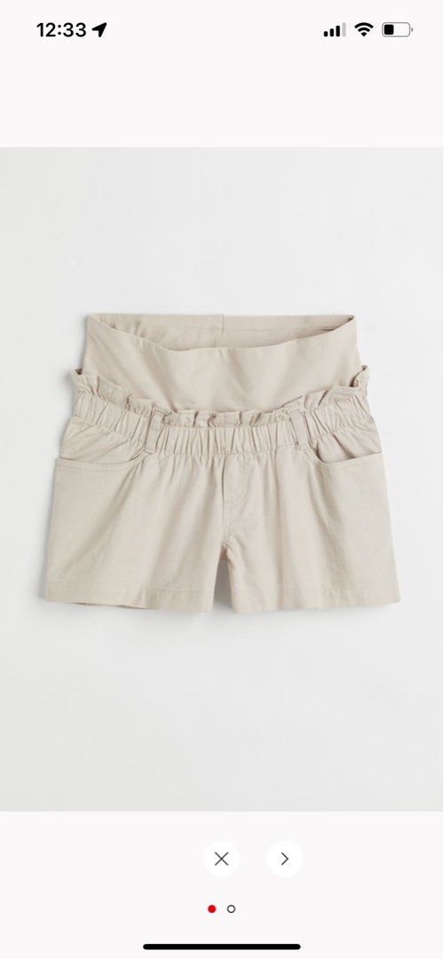 Maternity shorts h&m online