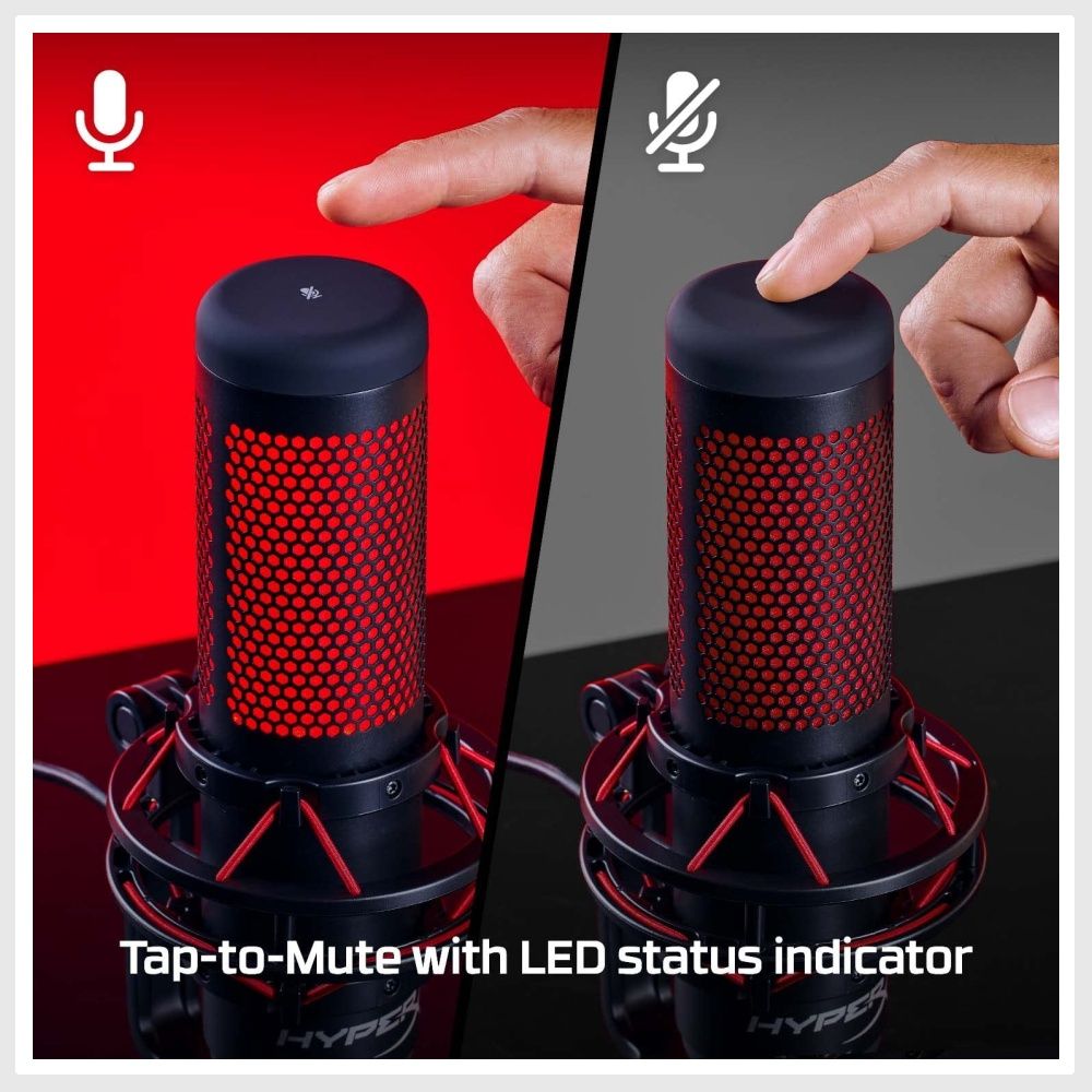 Gaming mic red store
