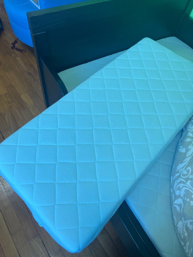 Ikea extendable toddler bed frame with mattress, Babies & Kids, Baby