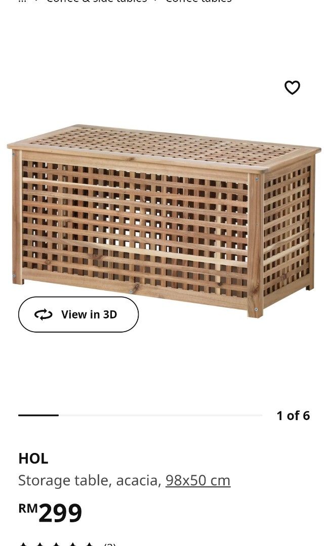 Ikea Hol Storage, Furniture & Home Living, Home Improvement