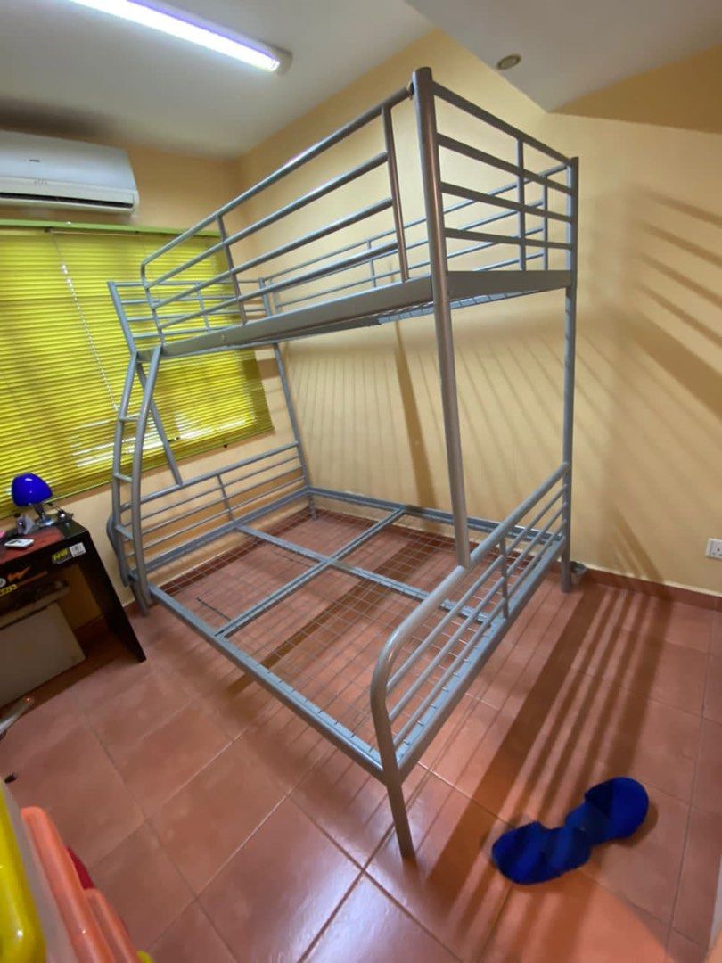 IKEA TROMSO bunk bed frame, Furniture & Home Living, Furniture, Bed