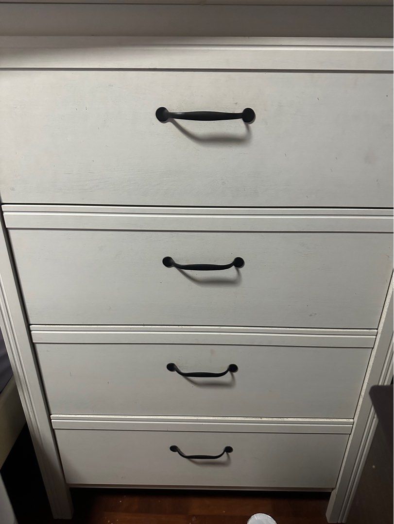 Ikea White Drawer Furniture & Home Living, Furniture, Shelves