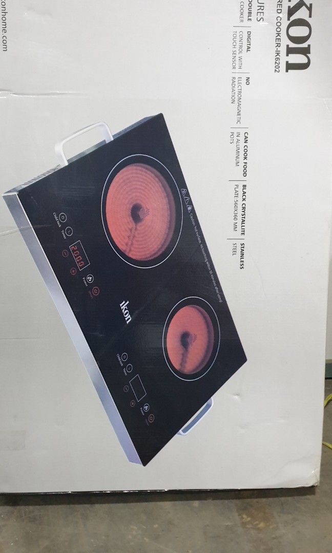 Ikon infrared cooker Dual Cooker, TV & Home Appliances, Kitchen