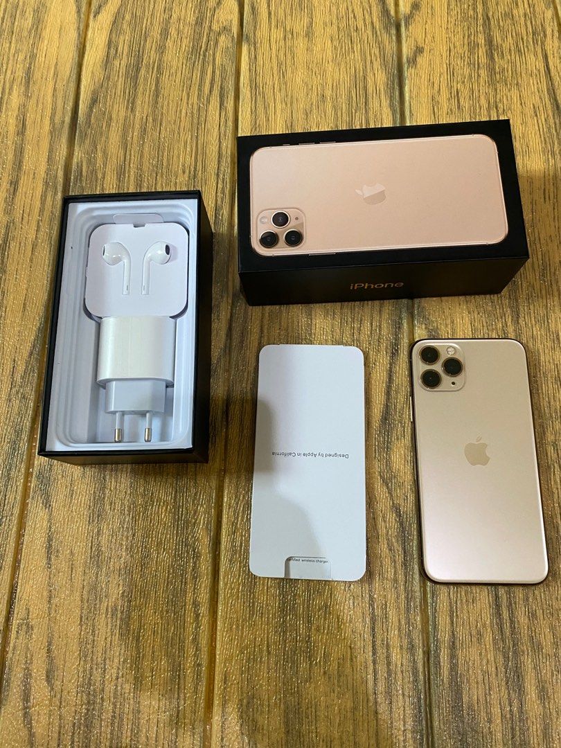 iphone 11 pro 256gb Gold Ex INTER all operator Bisa COD dan TT