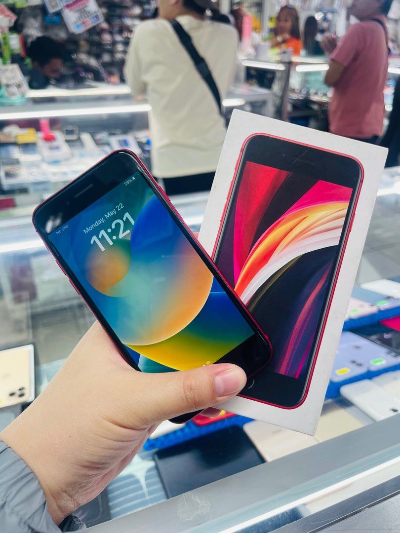 IPHONE SE 2020 128GB FACTORY UNLOCK (Category: iPhone SE Series) located in San Juan City. Submitted by jalailahmamosaca (Listing ID 1233621078, Image 2). Description: Buy & Sell Trade-in IPHONE SE 2020 128GB OPENLINE RED SLIGHTLY USE NO ISSUES NO HIDE OR ANY ISSUES GOOD BATTERY COMPLATE PACKAGE SAME SERIAL inclusion free case tempered for more info 📞09125890826 See less See less See less See less .