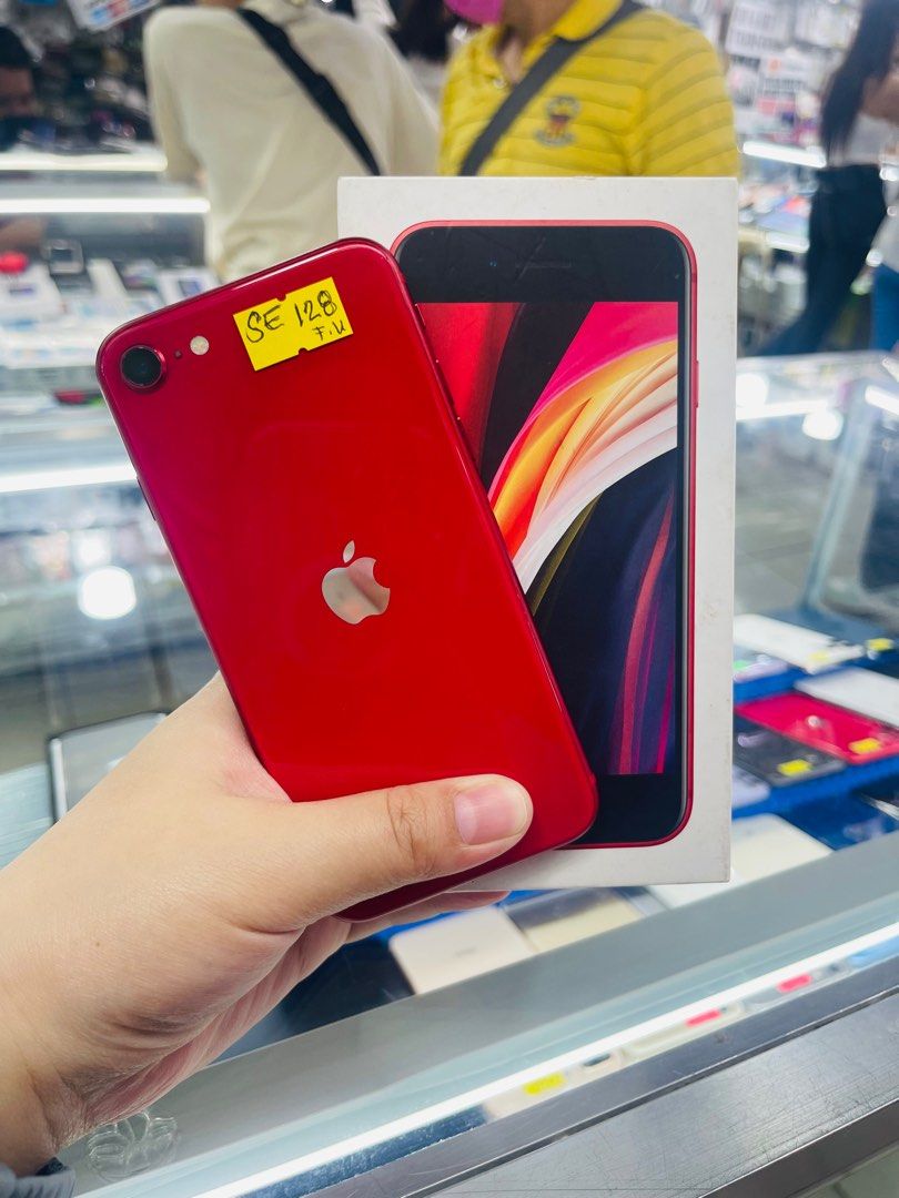 IPHONE SE 2020 128GB FACTORY UNLOCK (Category: iPhone SE Series) located in San Juan City. Submitted by jalailahmamosaca (Listing ID 1233621078, Image 1). Description: Buy & Sell Trade-in IPHONE SE 2020 128GB OPENLINE RED SLIGHTLY USE NO ISSUES NO HIDE OR ANY ISSUES GOOD BATTERY COMPLATE PACKAGE SAME SERIAL inclusion free case tempered for more info 📞09125890826 See less See less See less See less .