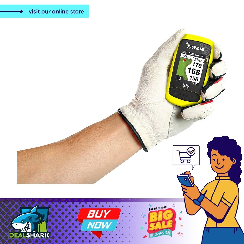Izzo swami 6000 handheld hot sale golf gps