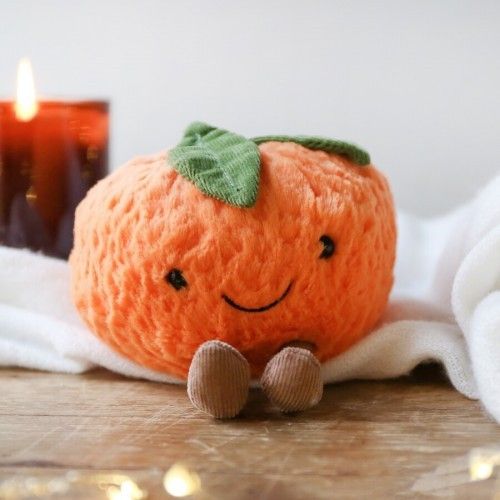 JELLYCAT Amuseable Clementine plush toy 9cm, 兒童＆孕婦用品, 嬰兒玩具 Carousell