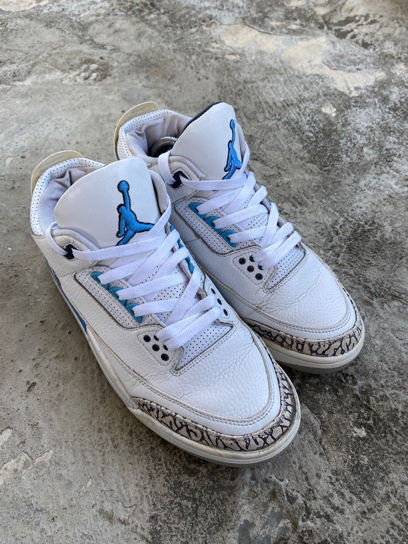 mens jordan 3 unc