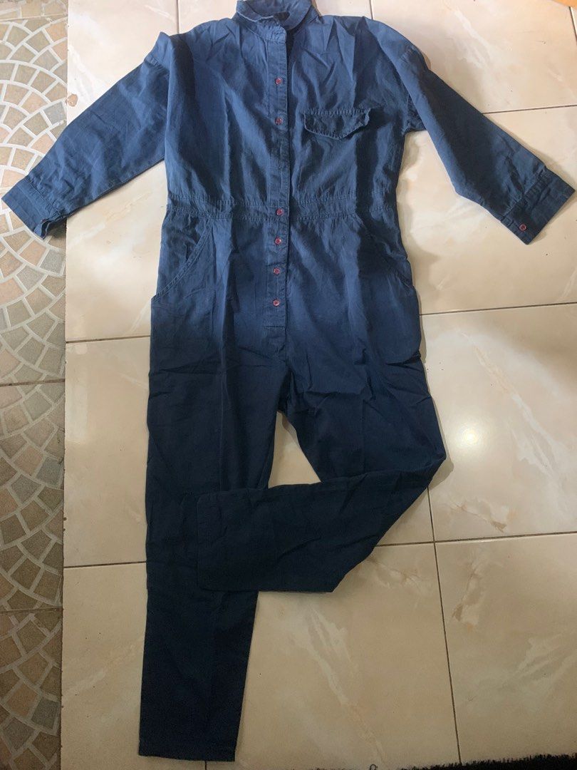 Jumpsuit jp wearpack, Fesyen Wanita, Pakaian Wanita, Jumpsuits di Carousell