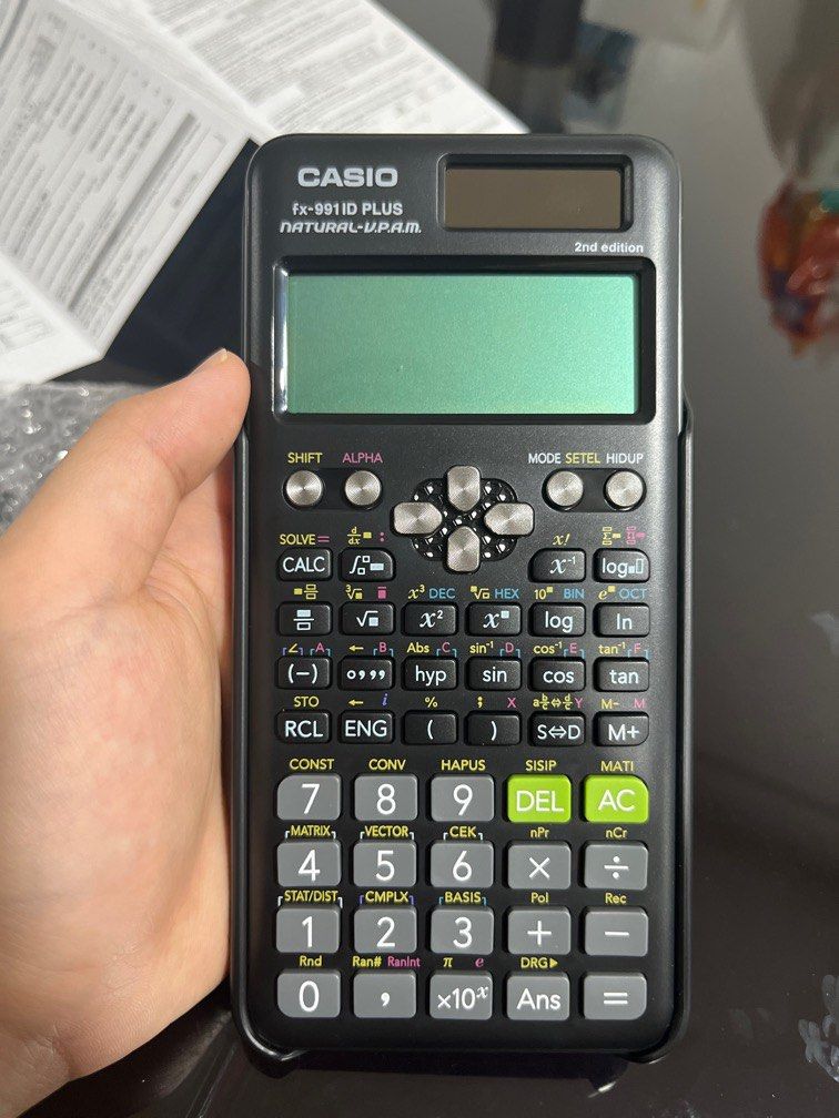 Casio 991 id plus store