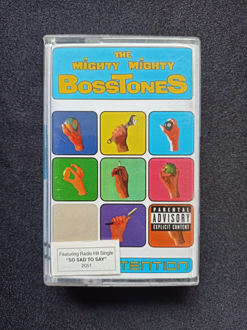 KASET The Mighty Mighty BossToneS : pay attention, Hobbies & Toys ...
