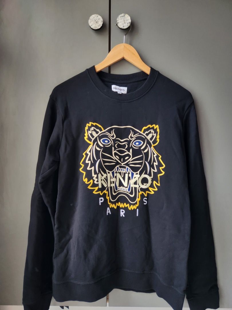 Black and deals yellow kenzo jumper