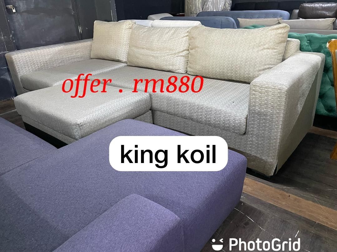 King koil sofa, Furniture & Home Living, Furniture, Sofas on Carousell