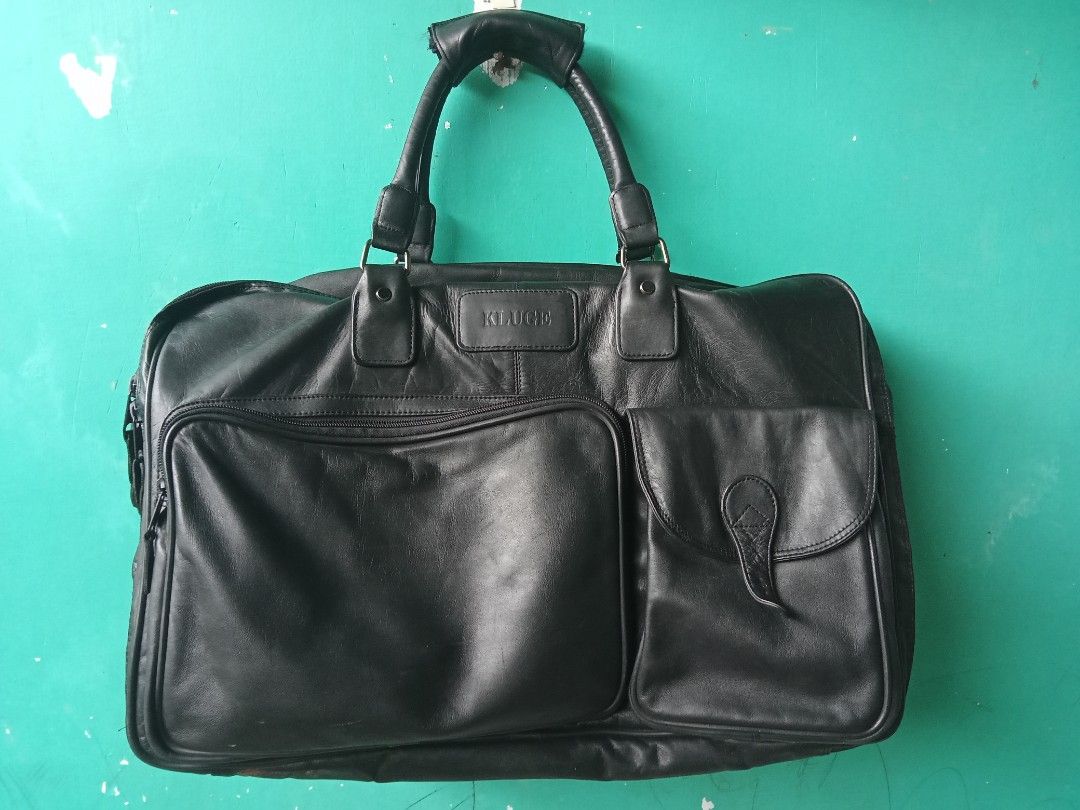 Kluge leather cheap duffle
