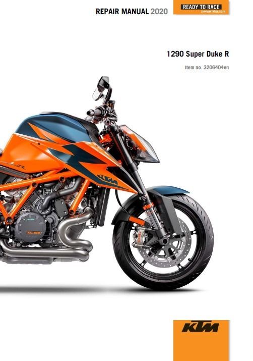 KTM 1290 Super Duke R LC8 2020 2024 Repair Service Manual